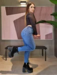 Jeans isidora tiro alto 4